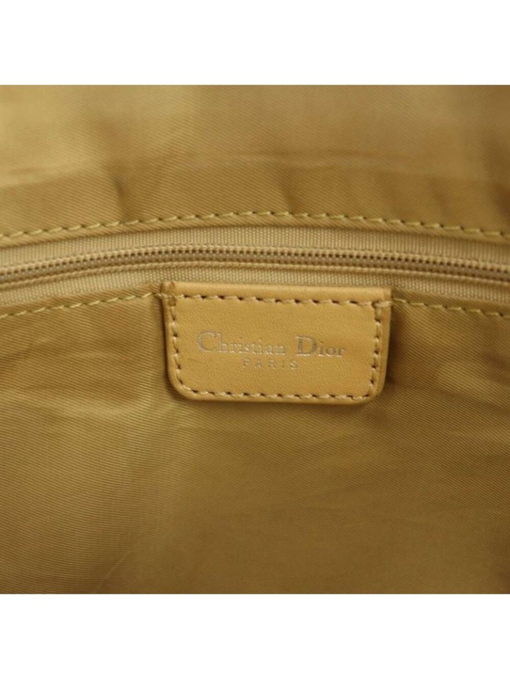 Dior Tote Hand Canvas Leather Trotter Brown - Picture 6 of 8